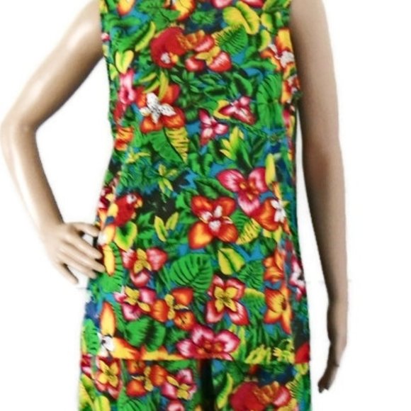 Bon Worth Tropical 2 Piece Short & Top Set - Picture 5 of 7